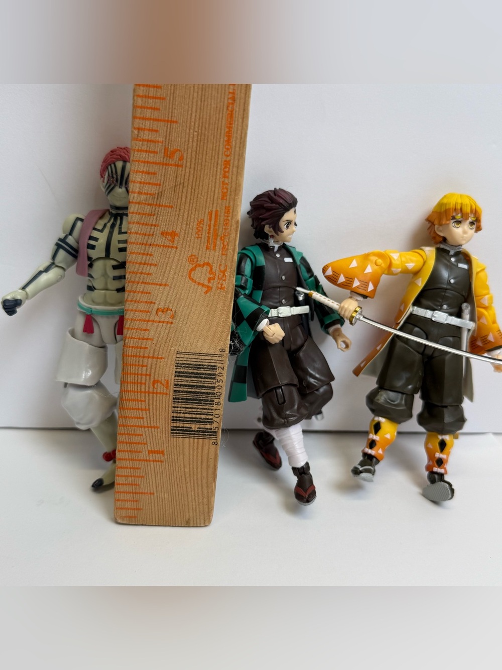 Bandai Demon Slayer Definition Ultimate Legends INOSUKE AKAZA Zenitsu Figure Lot - Picture 5 of 5
